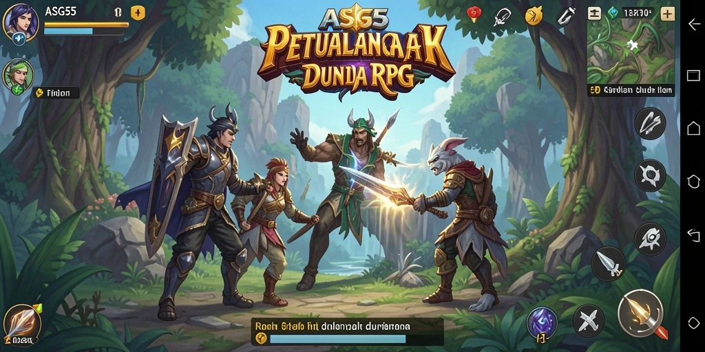 Tampilan menakjubkan dari gameplay RPG yang mendebarkan.