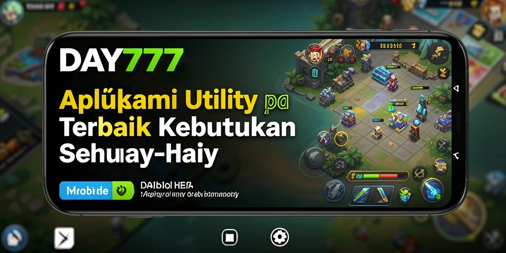 Tampilan DAY777 menunjukkan antarmuka yang bersih dan fungsional.