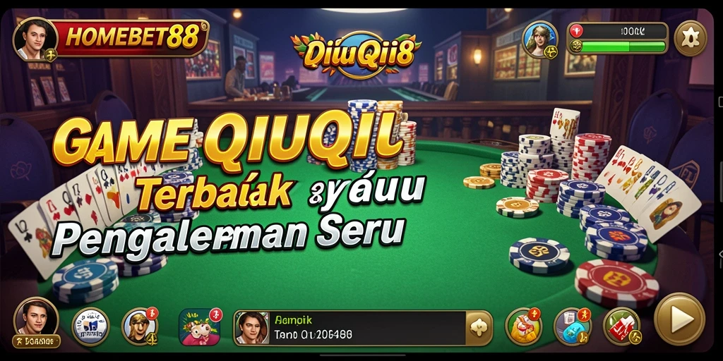 Gameplay QiuQiu yang menarik dan menegangkan.