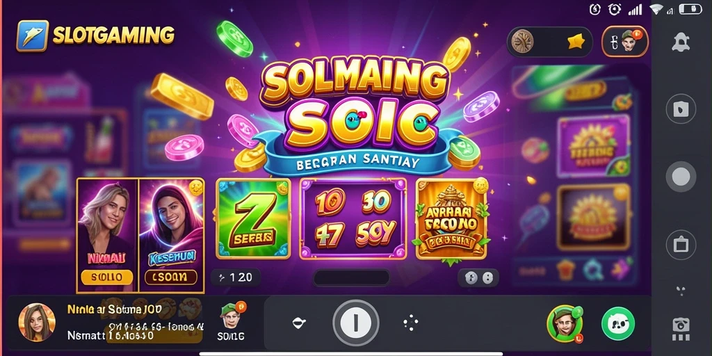 Tampilan gameplay seru dan menarik di SLOTGAMING.