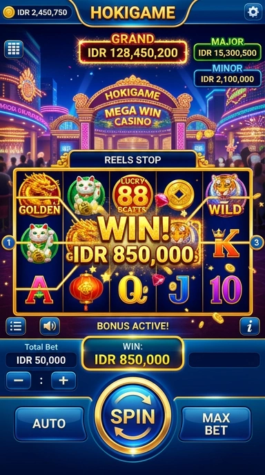 Fitur pencarian yang efisien dalam aplikasi hokigame untuk menemukan APK dengan cepat.